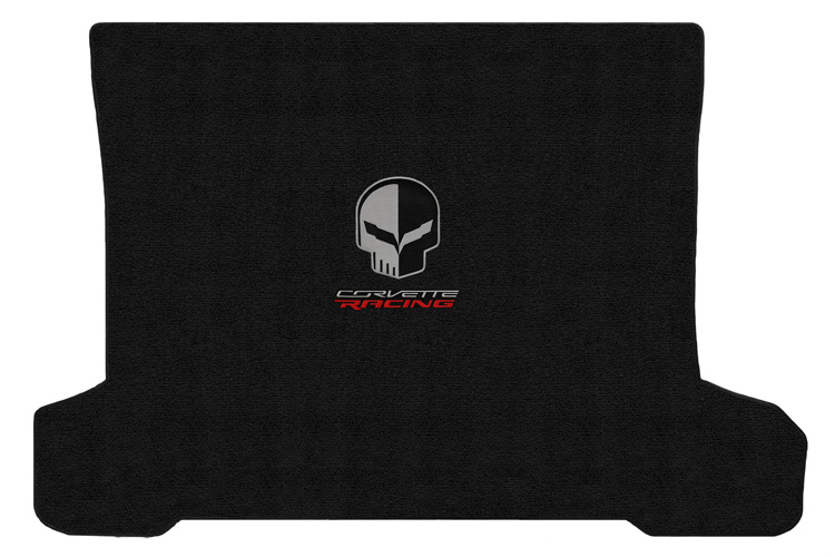 2014+ C7 Corvette Stingray Coupe Cargo Double Emblem Jake + Corvette Racing   Mat Color 127 Jet